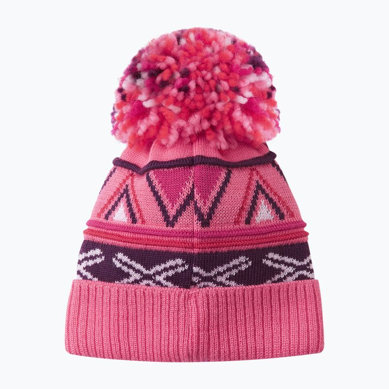 Cappello invernale per bambini Reima Kirjoen soft coral 2