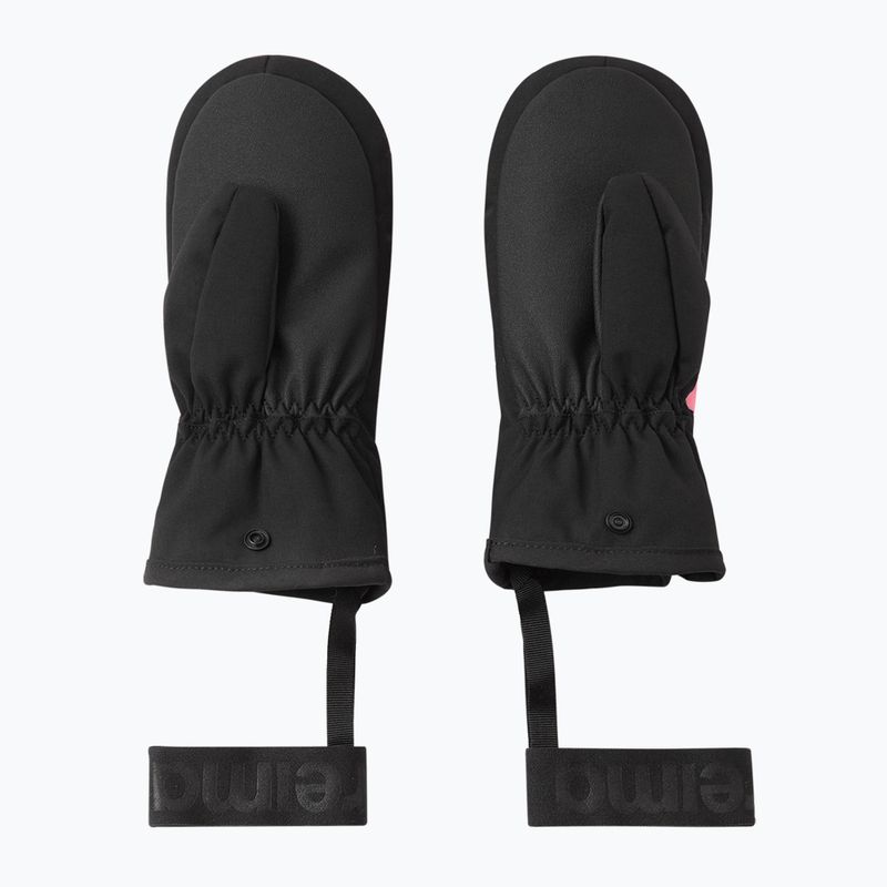 Guanti da sci per bambini Reima Lapases soft coral 2