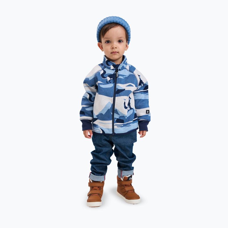 Felpa per bambini Reima Ornament navy 7