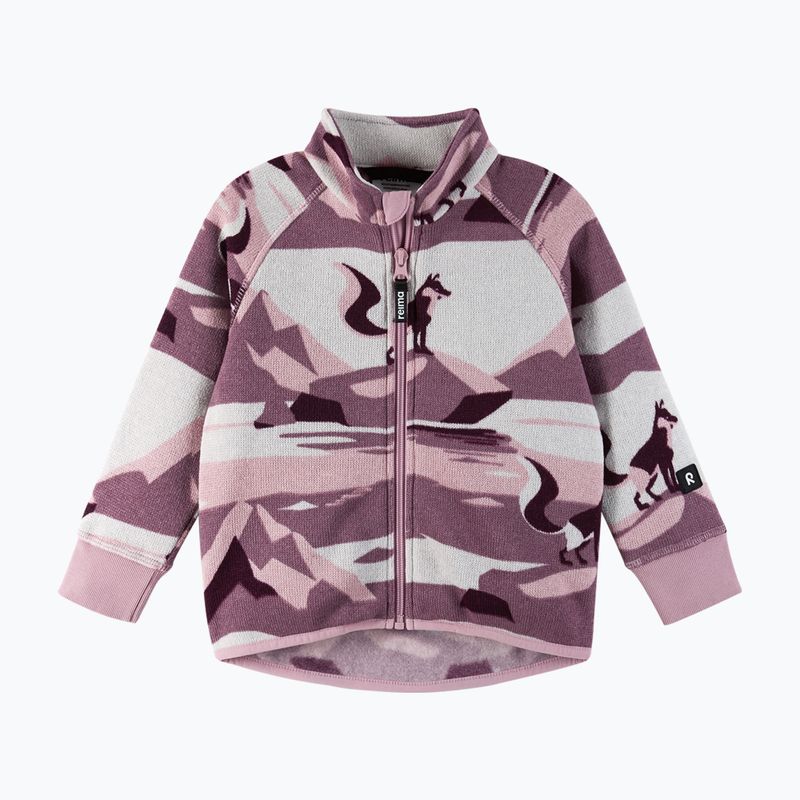 Felpa per bambini Reima Ornament viola profondo