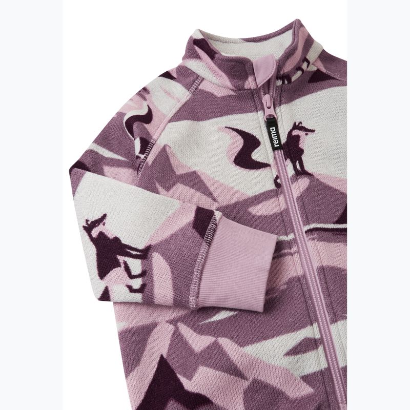 Felpa per bambini Reima Ornament viola profondo 3