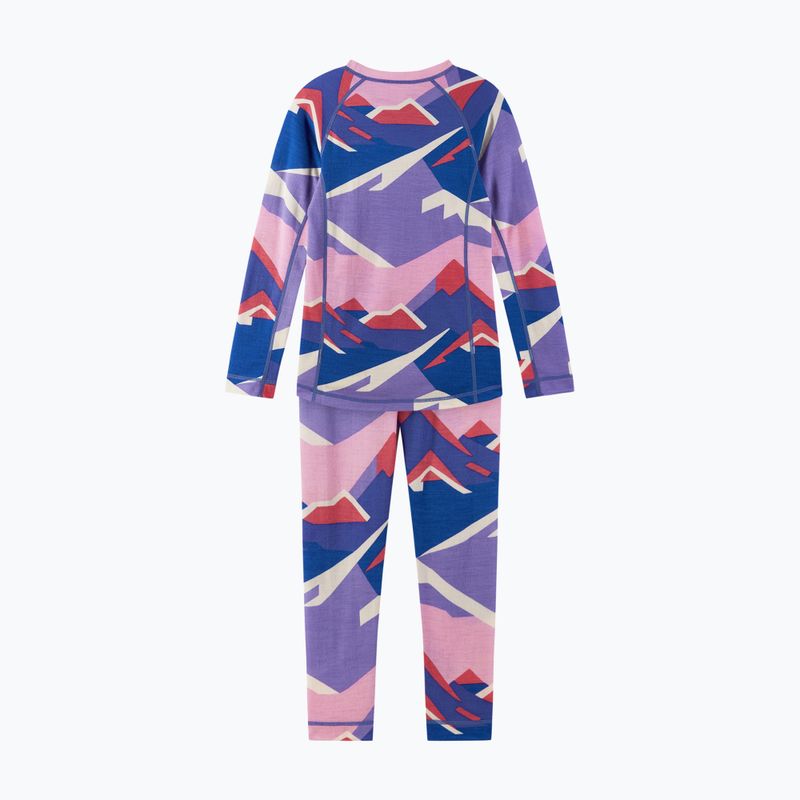 Set di biancheria intima termica per bambini Reima Taitoa breezy violet 2