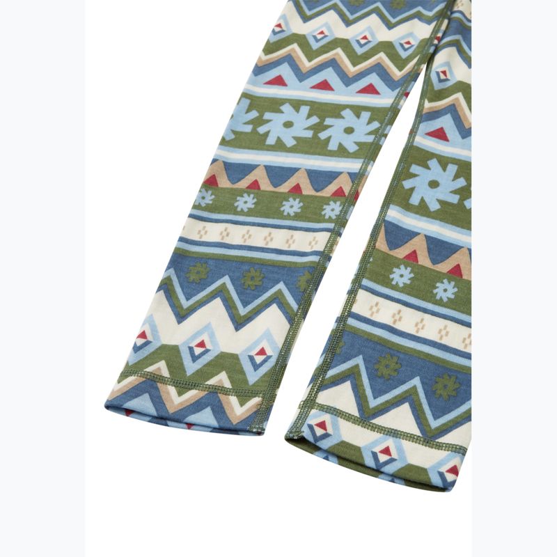 Set di biancheria intima termica per bambini Reima Taitoa green clay 7