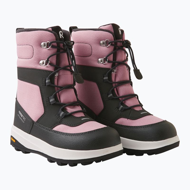 Stivali da neve per bambini Reima Laplander 2.0 grey pink 3
