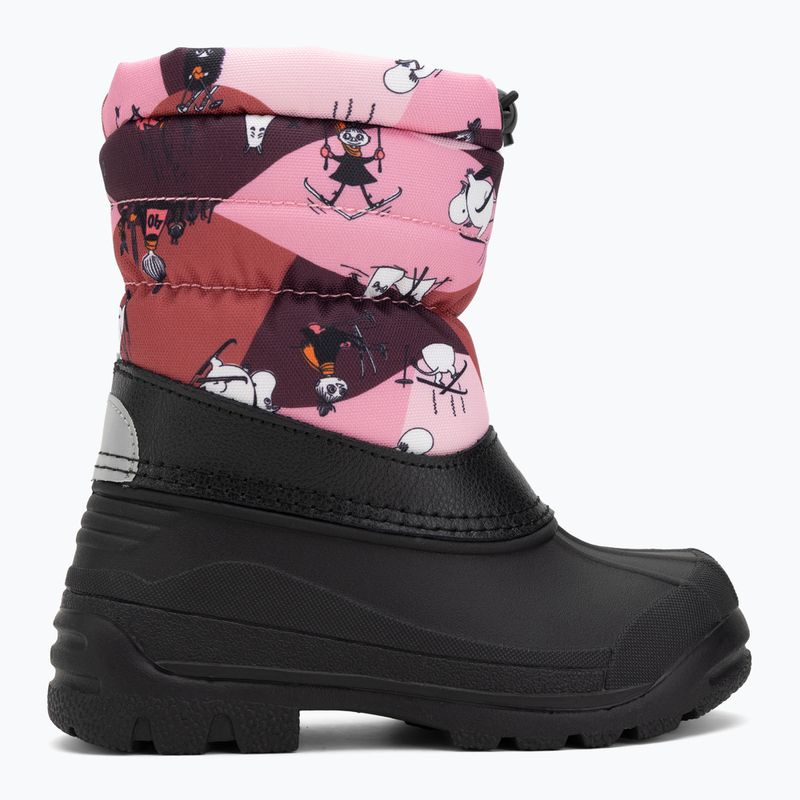 Stivali da neve per bambini Reima Moomin Nefar rose pink 2