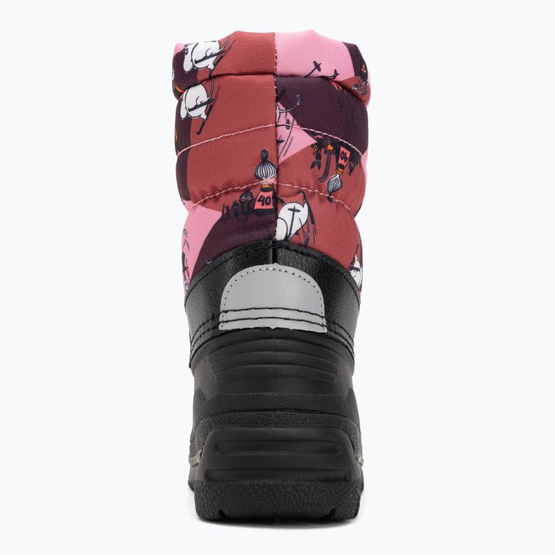 Stivali da neve per bambini Reima Moomin Nefar rose pink 6