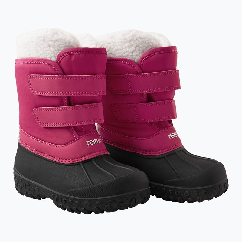 Stivali da neve per bambini Reima Konkari rosy berry 3