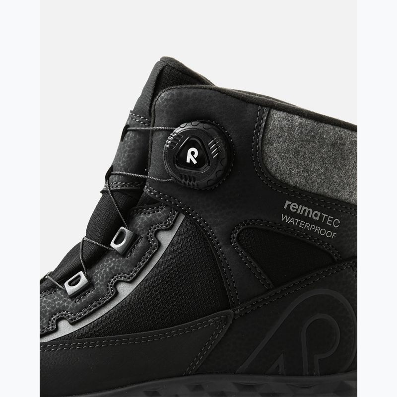 Stivali da neve per bambini Reima Hallava Quicklock black 15