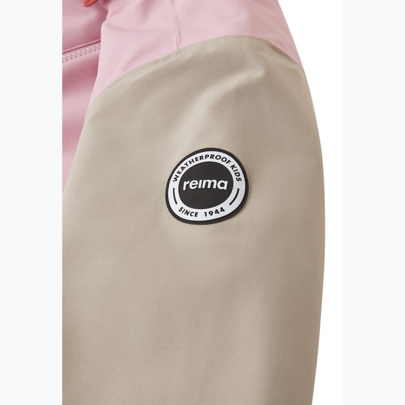 Giacca softshell Reima da bambino Sysma grigio rosa 8