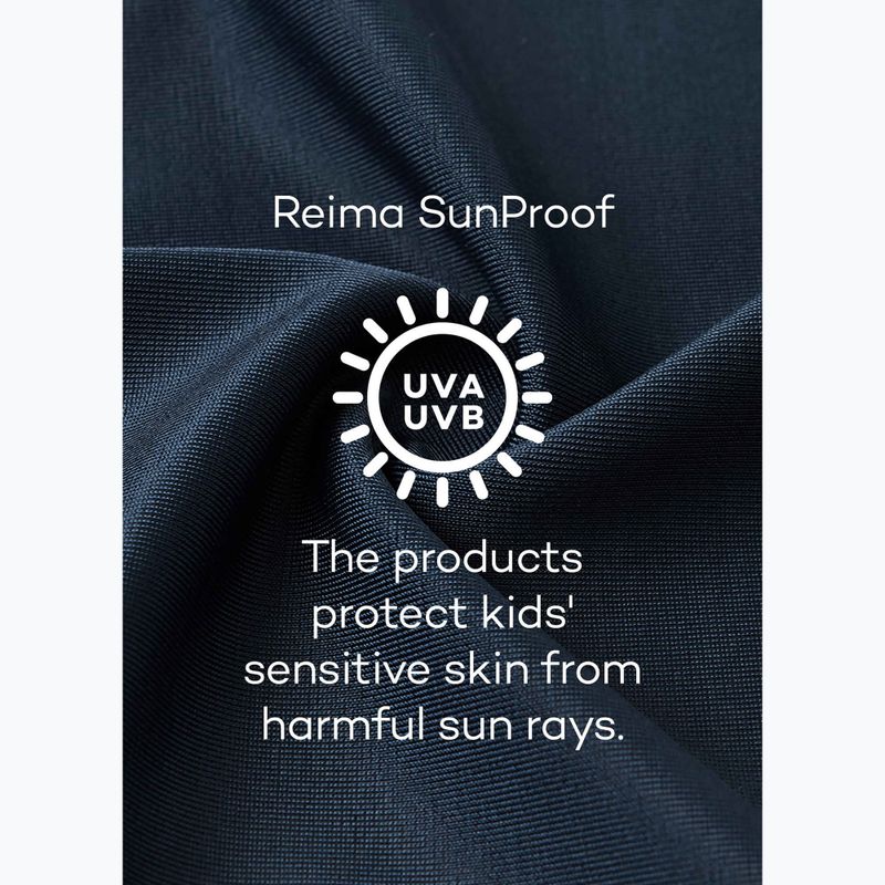 Tuta UPF 50+ per bambini Reima Atlantti blooming lilac 6