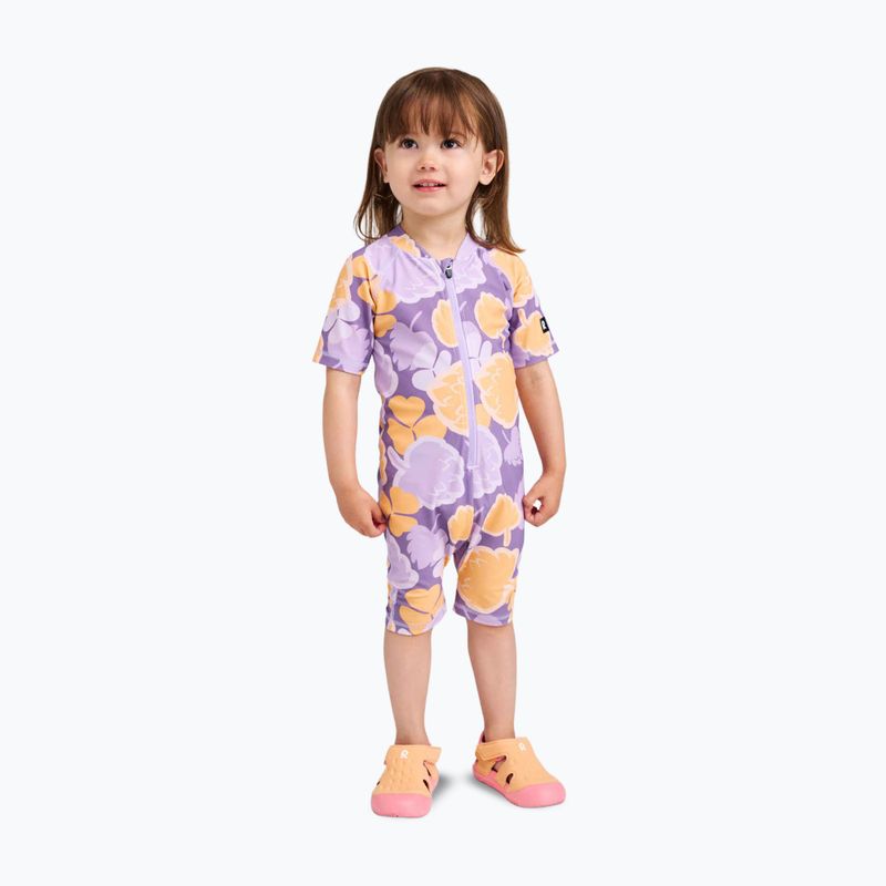Tuta UPF 50+ per bambini Reima Atlantti blooming lilac 4