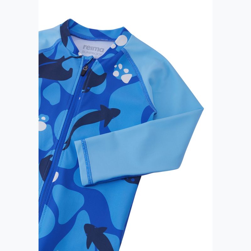 Tuta UPF 50+ per bambini Reima Polskii sparkly blue 3