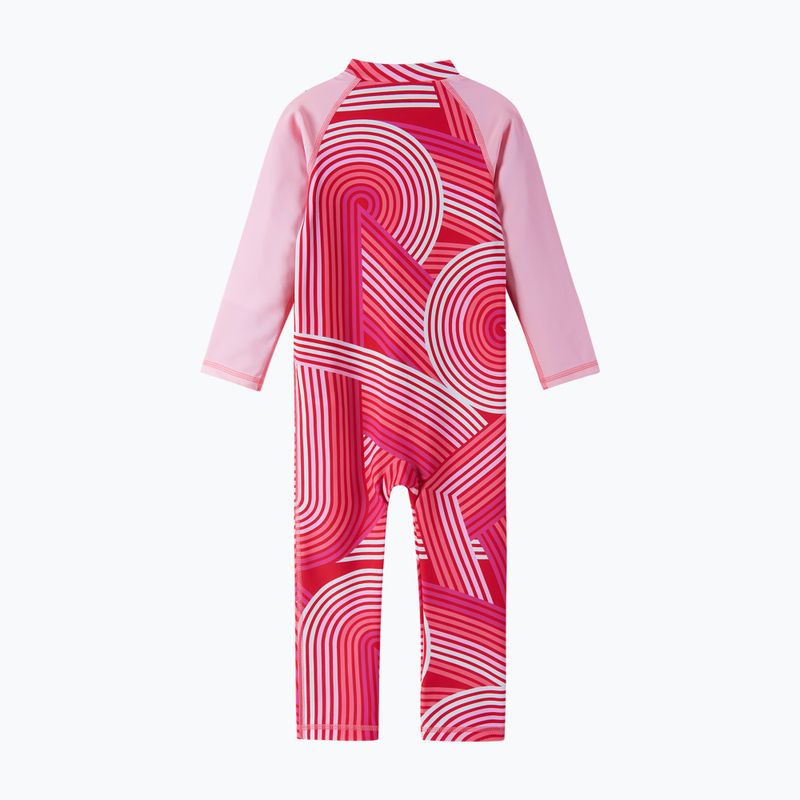 Tuta Reima Polskii soft coral per bambini UPF 50+ 2