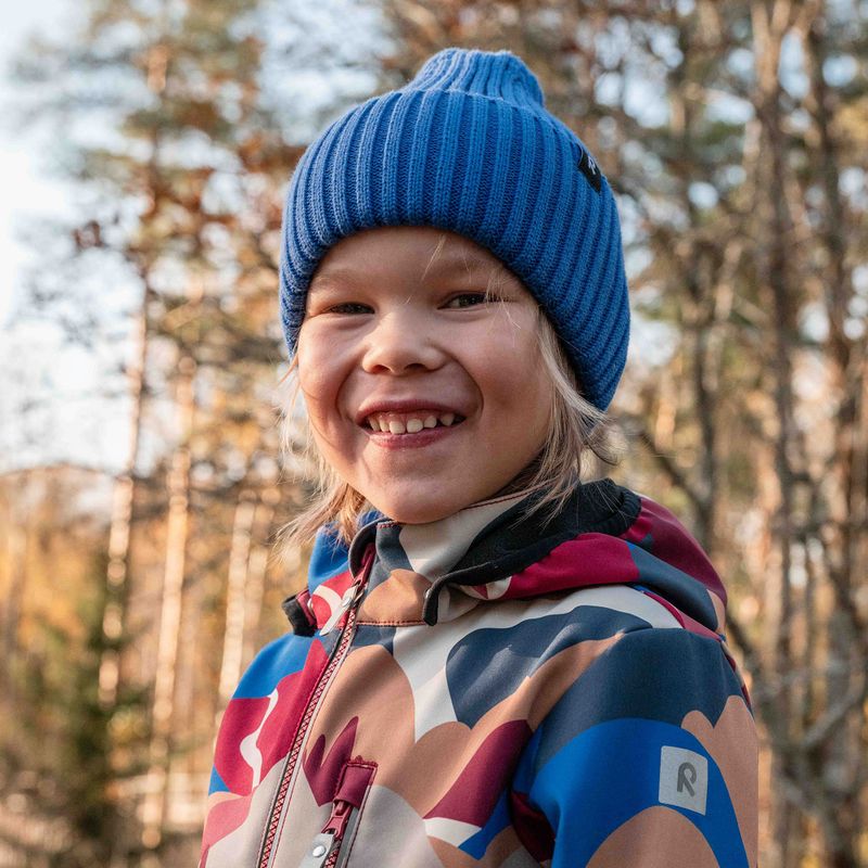Berretto invernale da bambino Reima Hattara sparkly blue 7