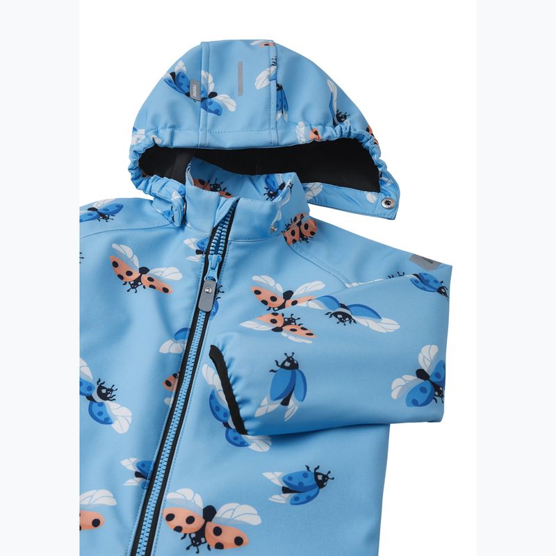 Tuta softshell per bambini Reima Mjosa fresh blue 3