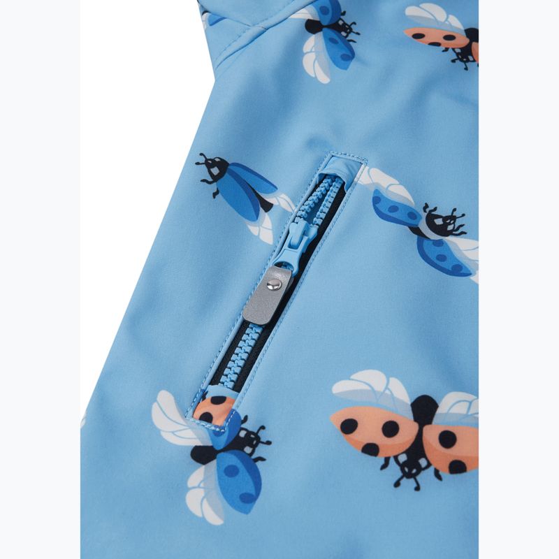 Tuta softshell per bambini Reima Mjosa fresh blue 4