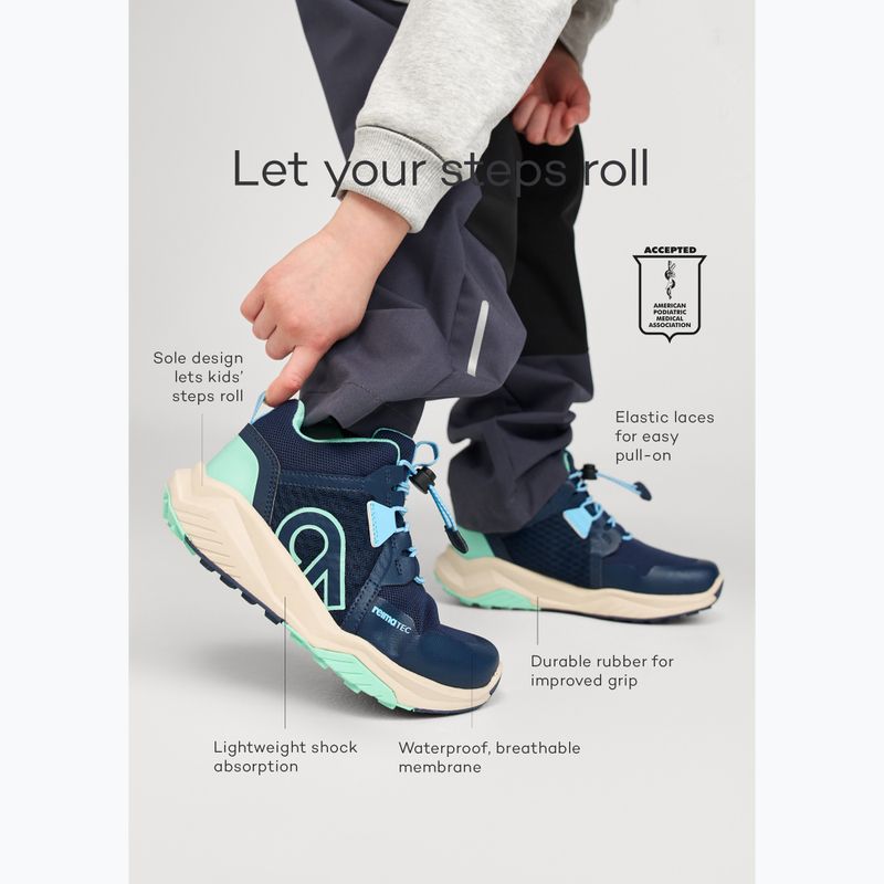 Scarpe per bambini Reima Kiritin navy 10