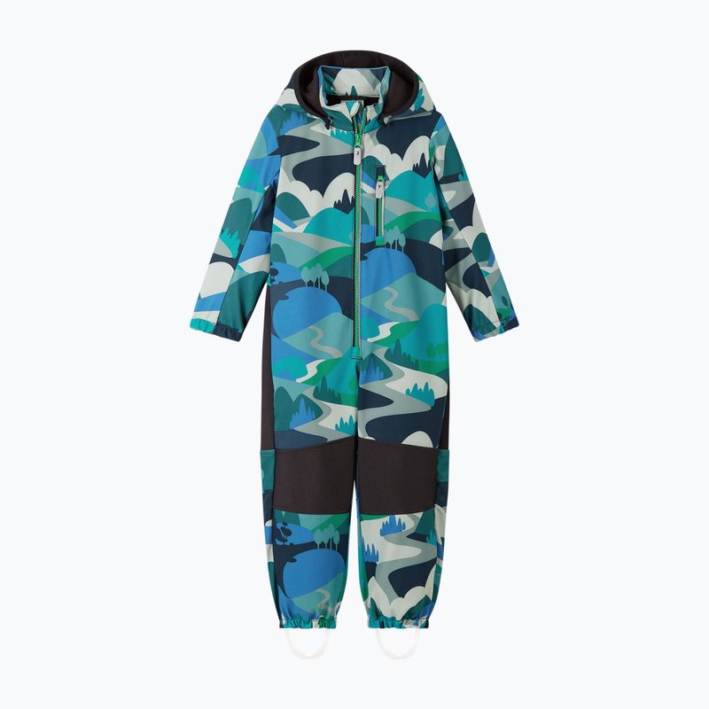 Tuta softshell per bambini Reima Nurmes sparkly blue 2