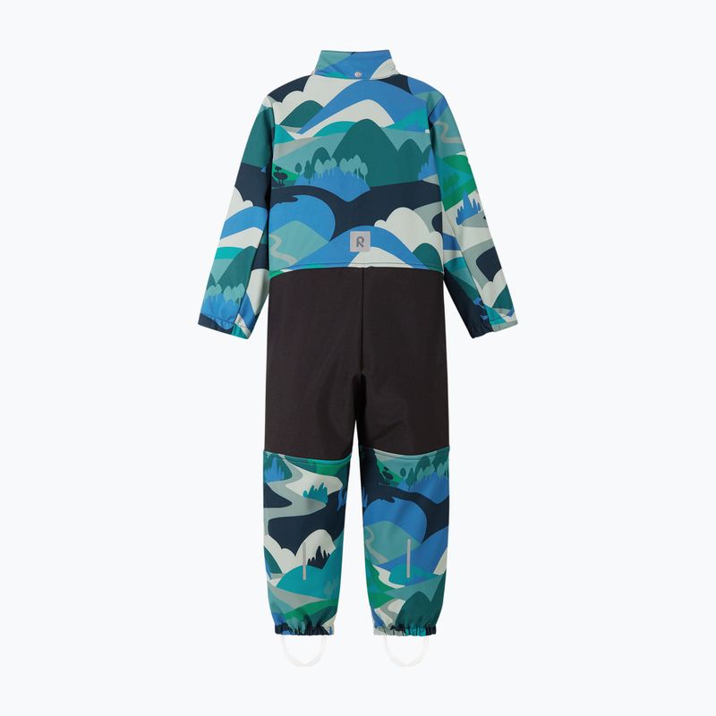Tuta softshell per bambini Reima Nurmes sparkly blue 4