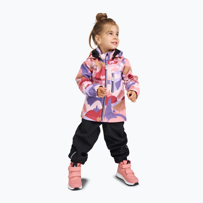 Giacca softshell per bambini Reima Vantti rose blush 9
