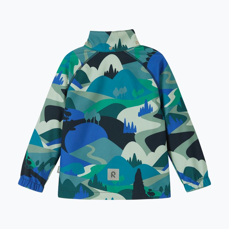 Giacca softshell per bambini Reima Vantti dparkly blue 3