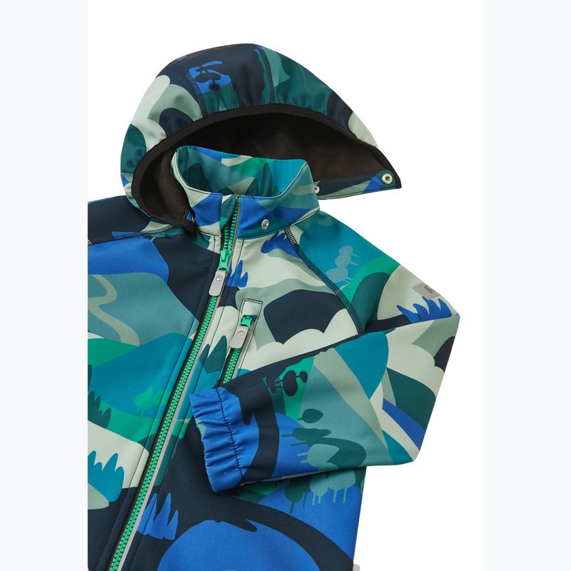 Giacca softshell per bambini Reima Vantti dparkly blue 4