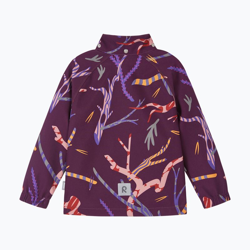 Giacca softshell per bambini Reima Vantti deep purple 3