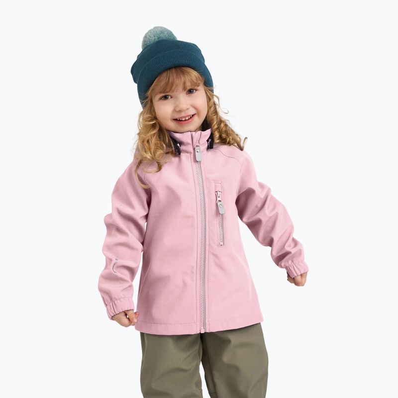 Giacca softshell per bambini Reima Vantti 5100009C-4500 grey pink 6