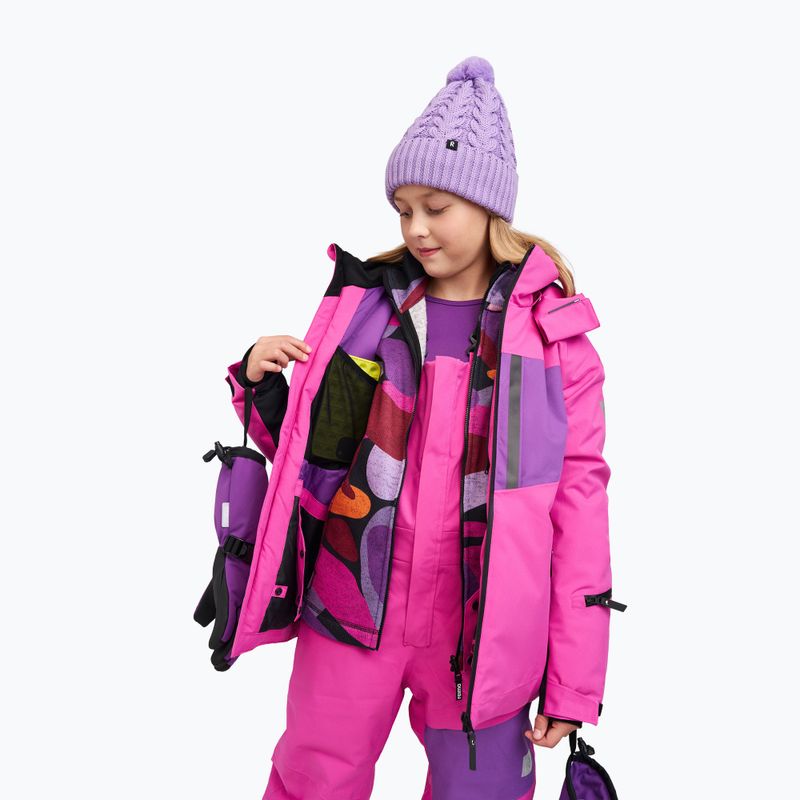 Pile felpato bambino Reima Niksini fucshia 7