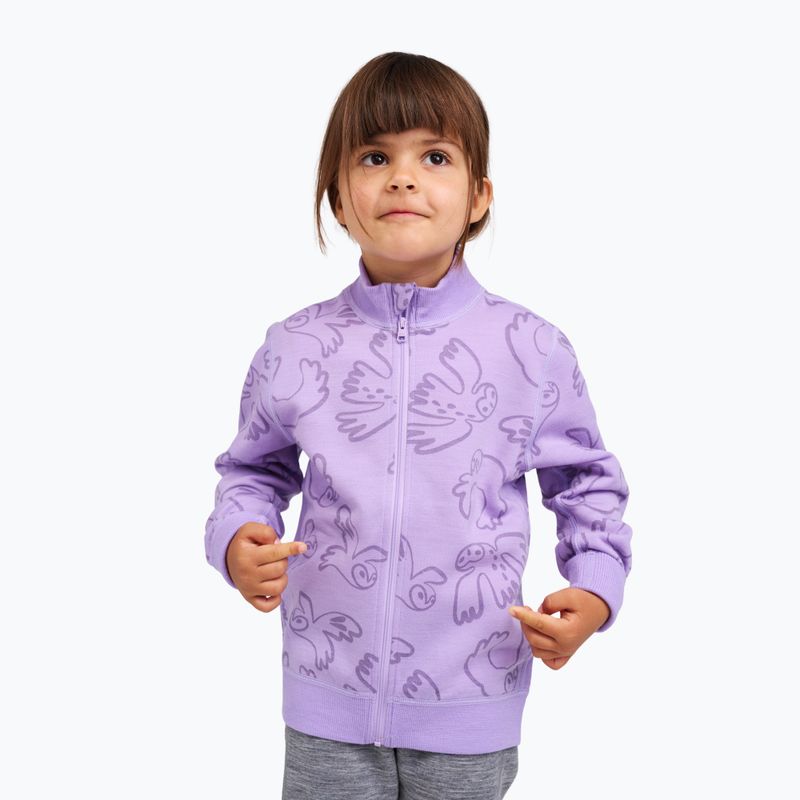 Felpa bambini Reima Mahin blooming lilac 5