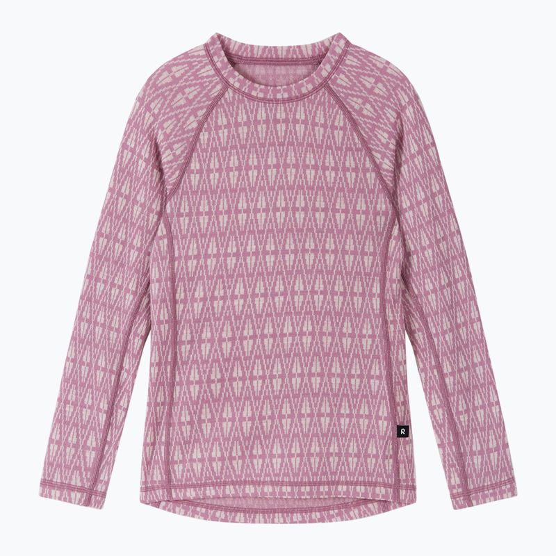 Set di biancheria termica per bambini Reima Taival grey pink 3