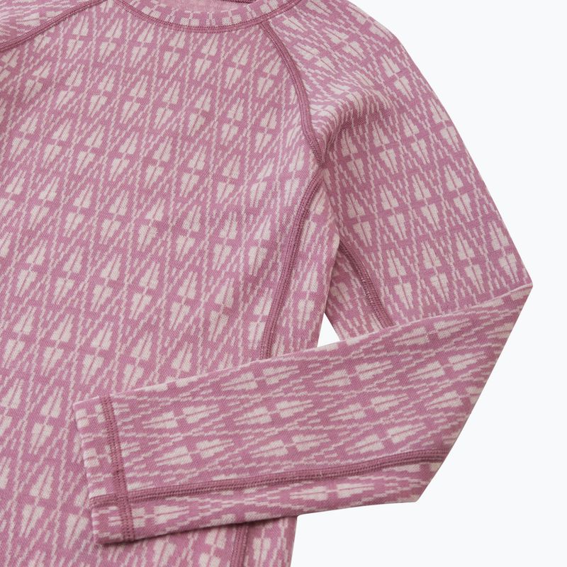 Set di biancheria termica per bambini Reima Taival grey pink 5