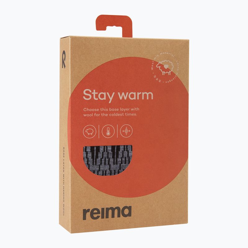 Set di biancheria termica per bambini Reima Taival melange grey 8