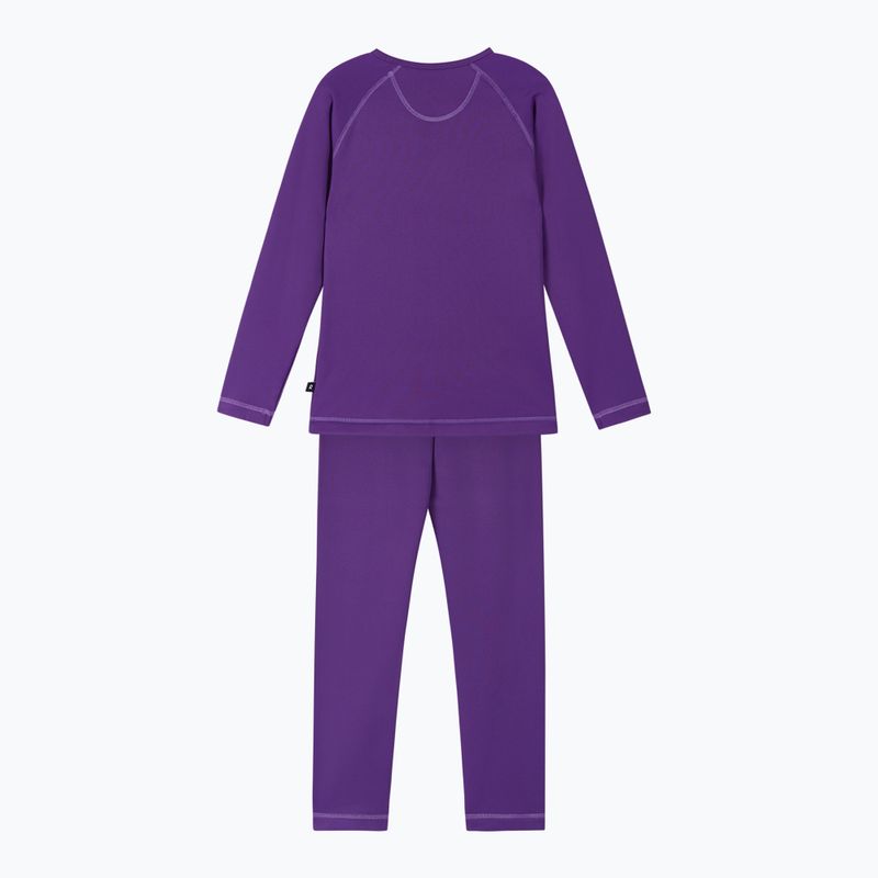 Set di biancheria termica per bambini Reima Lampo plum purple 2