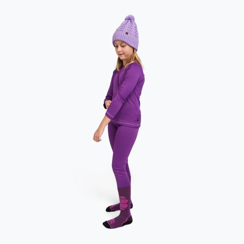 Set di biancheria termica per bambini Reima Lampo plum purple 8