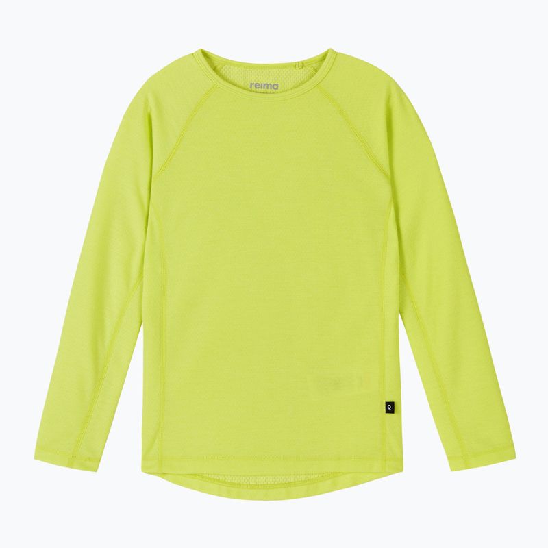 Set di biancheria termica per bambini Reima Lani bright lime 3