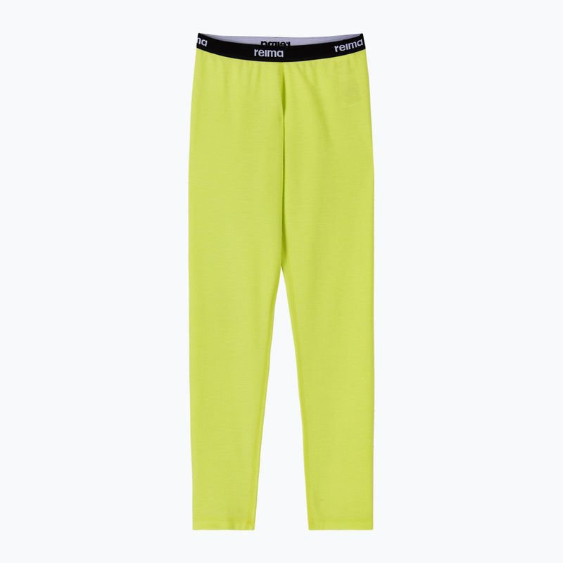 Set di biancheria termica per bambini Reima Lani bright lime 4