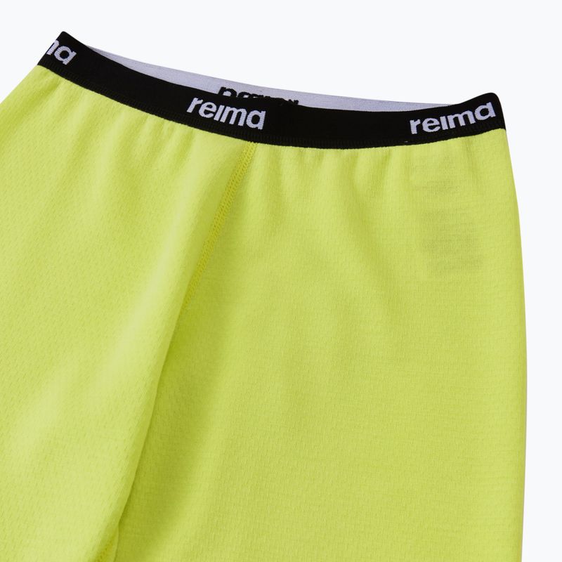 Set di biancheria termica per bambini Reima Lani bright lime 6