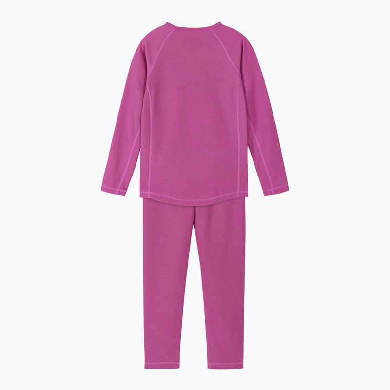 Set di biancheria termica per bambini Reima Lani fucshia 2