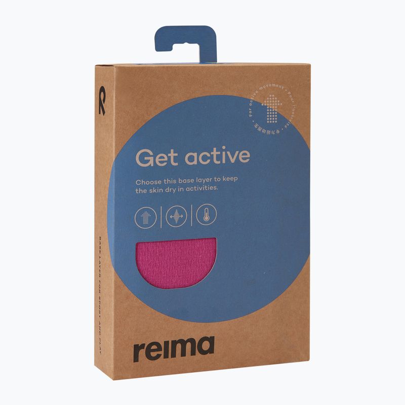 Set di biancheria termica per bambini Reima Lani fucshia 8