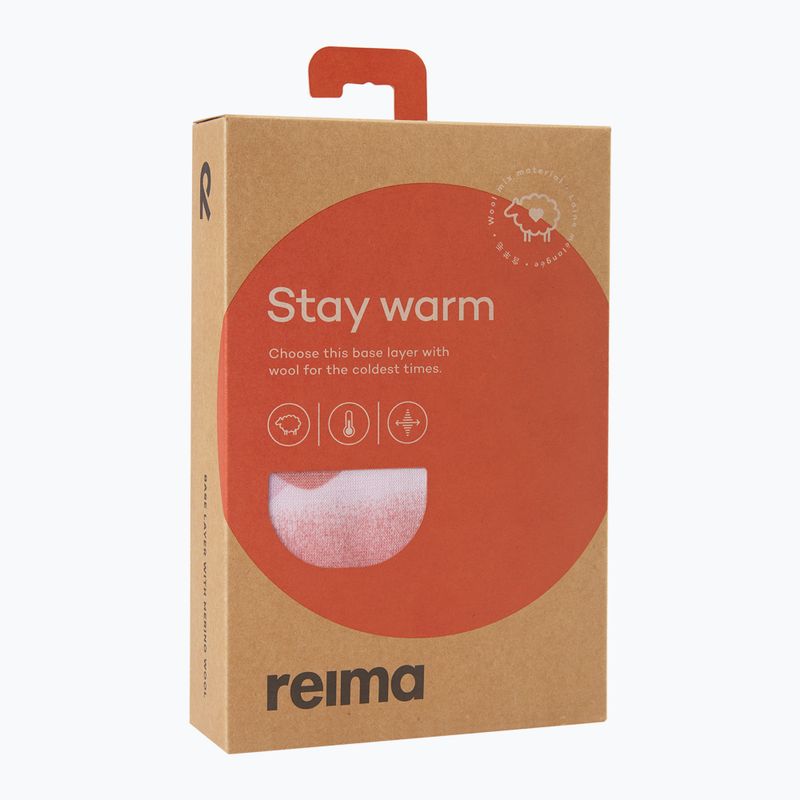 Set di biancheria termica per bambini Reima Taitoa grey pink 8