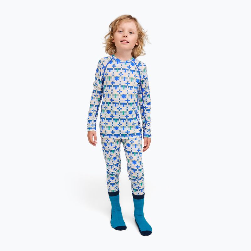 Set di biancheria termica per bambini Reima Taitoa birch beige 9