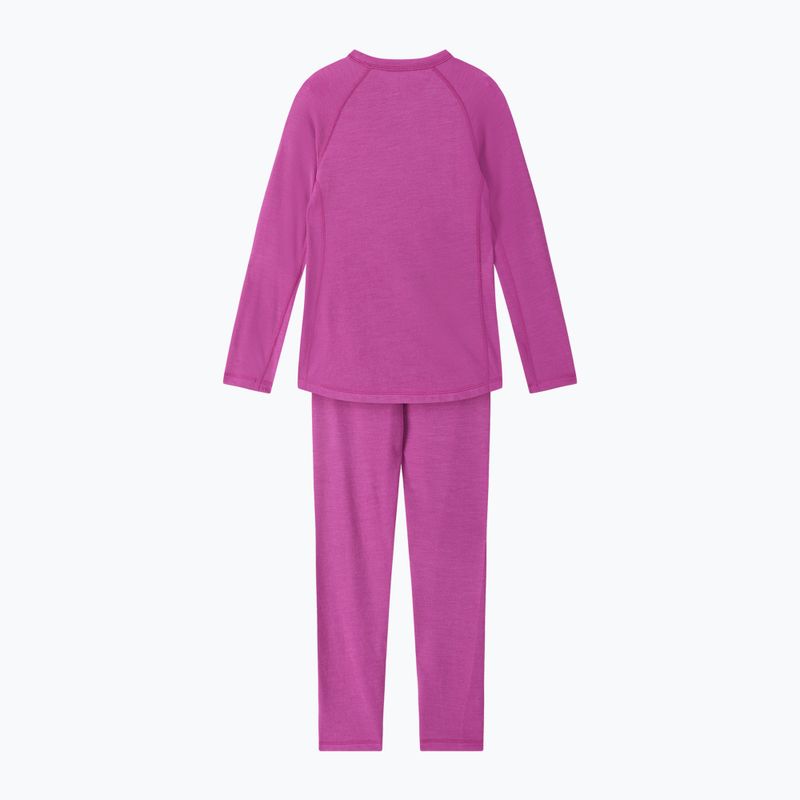 Set di biancheria termica per bambini Reima Taitoa fucshia 2