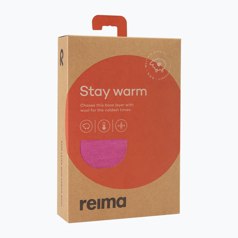 Set di biancheria termica per bambini Reima Taitoa fucshia 8