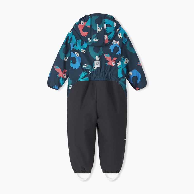 Tuta softshell per bambini Reima Mjosa navy 2