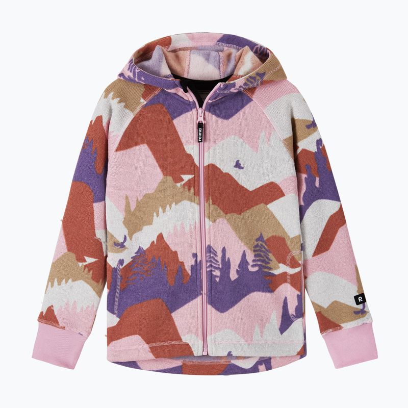 Pile felpato bambino Reima Northern Fleece Hoodie grey pink