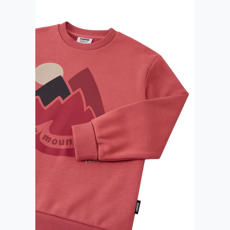 Felpa bambini Reima Collari red clay 3