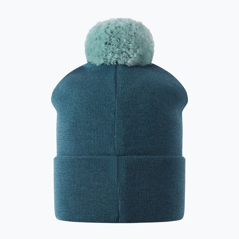 Berretto invernale da bambino Reima Omasi dark teal 2