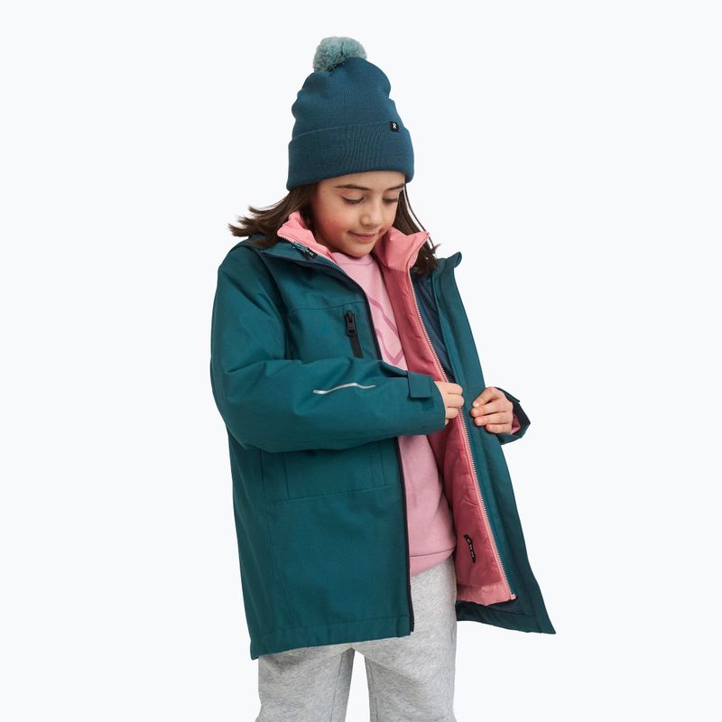 Berretto invernale da bambino Reima Omasi dark teal 6
