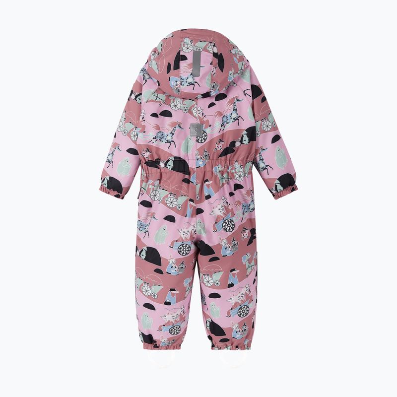 Tuta da sci per bambini Reima Puhuri rose blush 2